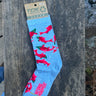 Salmon Forest Sock