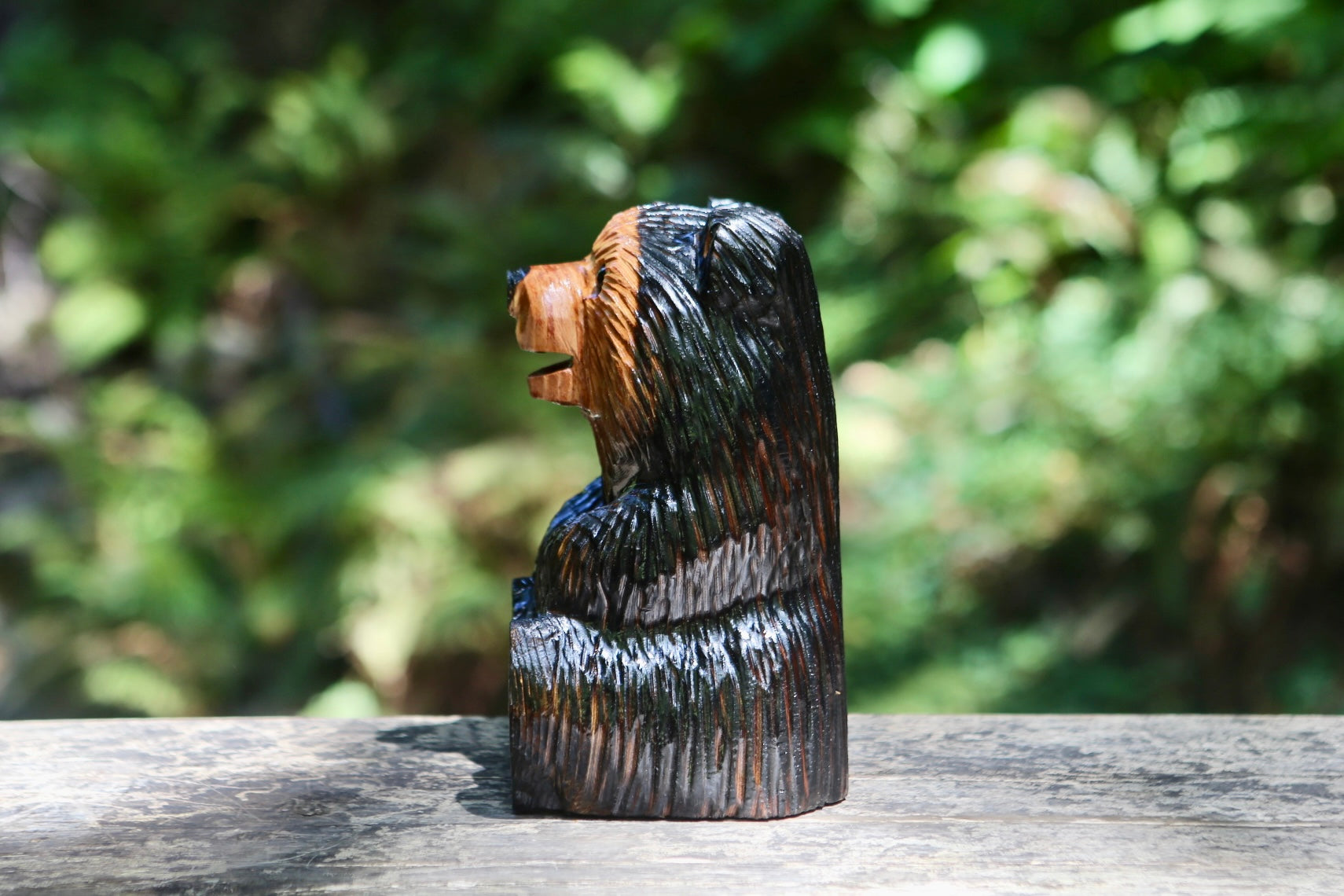 Wood Carved Bear Statue – Muir Woods Trading Company