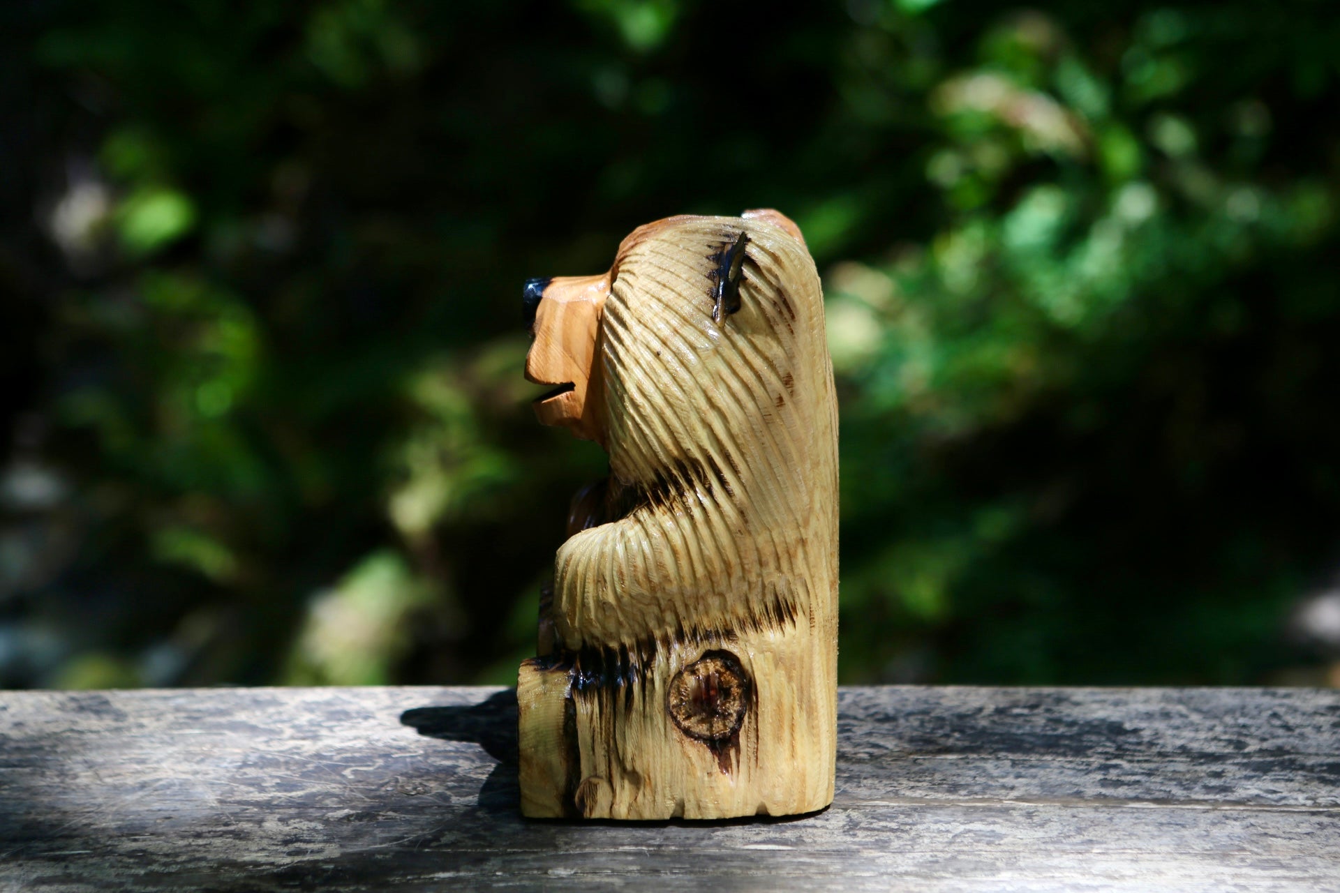 Wood Carved Bear Statue – Muir Woods Trading Company